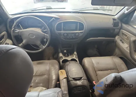 2001 Toyota Sequoia Limited из США, поврежденный, VIN 5TDBT48A91S016460